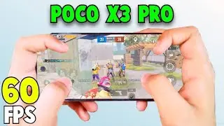 My first pubg handcam gameplay🥶 || Poco X3 pro Pubg review