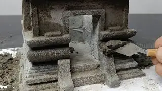 Mini Temple With Cement || Part-1