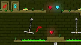 Stickman vs Fireboy and Watergril - Level 02(landscape)