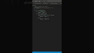 Hollow Rhombus Pattern In Python #coding #codinglife