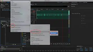 How to create a podcast through Adobe Audition and edit through Adobe Premiere Pro