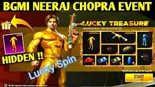 NEERAJ CHOPRA CRATE OPENING BGMI | BGMI LUCKY TREASURE NEW EVENT | NEERAJ CHOPRA EVENT | New Jeans