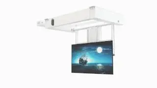 Unitech Systems: Потолочный лифт для плоских дисплеев до 45 кг FPLC V2 +LM+LOCK