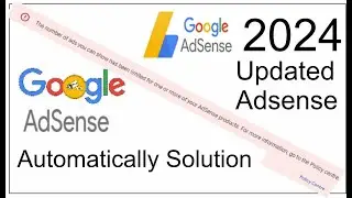 ADS LIMIT ON ADSENSE 2024 | Ads limit solution in 2024 | Ads Limit Remove by adsense | ad limit 2024