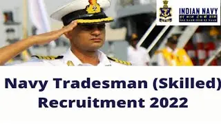 Indian Navy Tradesmen Skilled Recruitment-2022