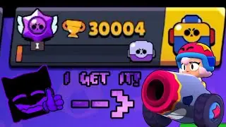 30000 trophies🏆 | I unlocking Bonnie | я получил Бонни в бравл старс