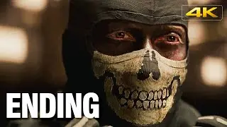 MW2 ENDING + END CREDIT SCENE [4K 60fps] - Non Commentary