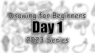 First Day of Drawing | Drawing Course for Beginners 