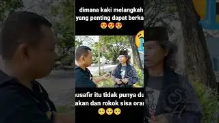 musafir itu tidak punya uang