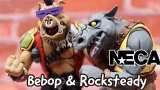 Bebop And Rocksteady NECA TMNT Figure Review!