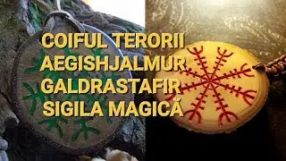 Coiful terorii AEGISHJALMUR Sigila magica GALDRASTAFIR