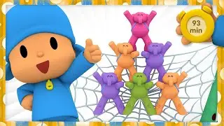 🐘POCOYO AND NINA - Learn about elephants [93 minutes] |ANIMATED CARTOON for Children | FULL episodes