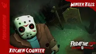 Friday the 13th Killer Puzzle | Winter Kills #9 - Kitchen Counter