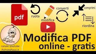 Come modificare un pdf online gratuitamente
