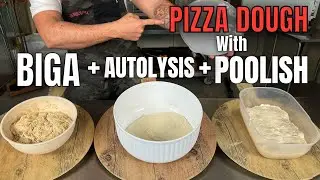 Biga + Autolysis + Poolish in 1 Pizza Dough and this Happened!