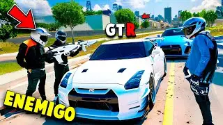 INTENTAN R0BAR mi NUEVO GT-R R35 😨 | GTA 5 ROLEPLAY!
