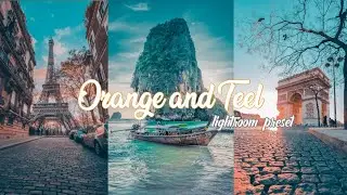Orange and Teal preset | Teal and Orange - Lightroom mobile presets DNG | ChrisTV Editing