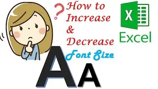 How to Change Font Size In Excel | Fonts | Font Style | Free Fonts 