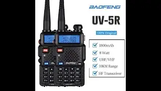 Рація Baofeng UV-5R 8 Вт + комплект 2шт