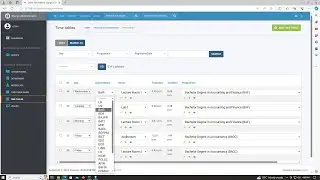 College Timetable System Python, Django AdminLTE, Jazzmin, with Admin Site Full Project PART 2