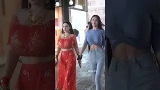 Big Boobs Chinese Girls Walking On Street 