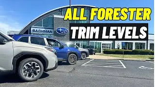 All Forester Trim Levels Explained in DETAIL: 2025 Subaru Forester