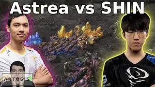 CRAZY Strategies! - Astrea vs SHIN - Bo3 - (StarCraft 2)