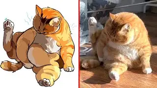 When Your Cat is a Foodie 🍔🍟Trending Funny Animals 2023 😂 Cat Memes