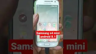 Mantap enteng Samsung s4 mini pake rom android 8.1 oreo