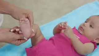 Infant Massage (Top of the Foot)