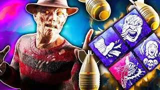 NUKING GENERATORS with Surgeruption Freddy! - Dead by Daylight