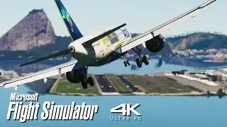 Azul Brazil A320neo | São Paulo ✈ Rio de Janeiro | A Flight Simulator Experience!