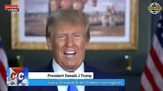 Trump Demands Biden Bribery INVESTIGATION
