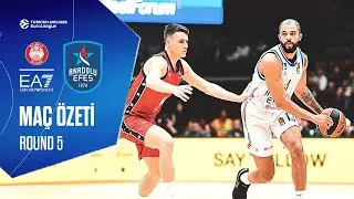 EuroLeague 5. Hafta: EA7 Emporio Armani Milan 84 - 96 Anadolu Efes