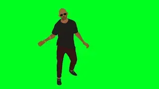Andrew Tate dancing green screen