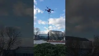 Unique drone gimball for a shooting 360 from a long pole under the drone. Do you need it?