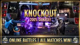 Injustice gods among us | Online Battles | ALL MATCHES WIN! 100%🔥 | superman | @UltimateGamerzArena 