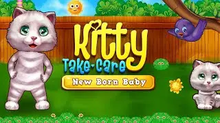 Kitty Take Care New Born Baby || Step by Step Caring For a New Born Baby || Gameiva