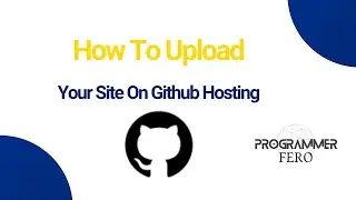 How To host A Website On Github
