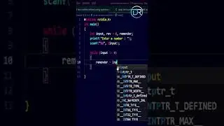 Print Reverse Number in C Programming 
