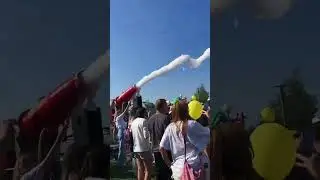 Смотри какой микс пенной дискотеки😀 такое бывает с пушками