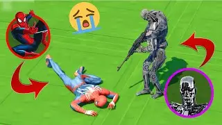 SPIDER-MAN TEAM ON BIKES vs VENOM EVIL TEAM | GAME STORY 10