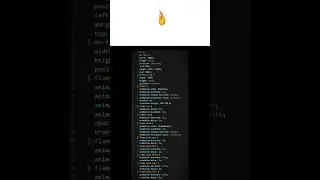 Fire Animation 🔥 #html #css #javascript