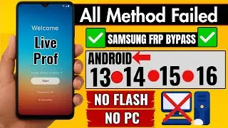 🔐 Samsung FRP Bypass 2025 — New Working Method | Android 13→16 | No PC | Step-by-Step 📘