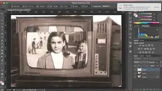 RESTAURACIÓN DE FOTO ANTIGUA - RETOQUE CON PHOTOSHOP