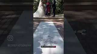 Those wedding details