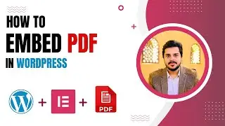 How to Embed PDF in WordPress Website | Step-by-Step Guide | Hindi Urdu