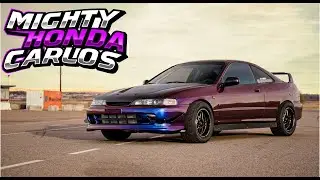 First time launching my AWD Turbo Integra! Insane 2step!