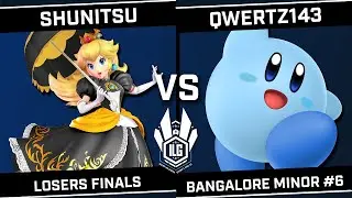 Shunitsu (Peach/Jigglypuff) vs qwertz143 (Kirby) - ILG Bangalore Minor #6 - Losers Finals