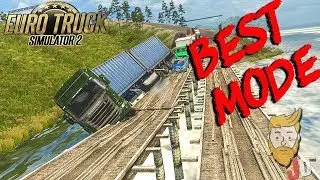 🔴Лучший Мод для Euro Truck Simulator 2| Карта: Суровая Россия r20|🔴